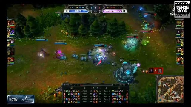 [LOL HOT6iX Champions Spring 2014 Group Stage Group B Match 2] SAMSUNG Ozone vs IM #1 - Game 1 смотреть онлайн