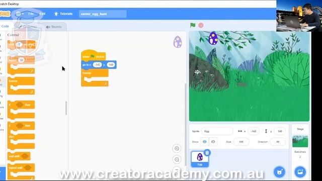 Easter Egg Game Tutorial in Scratch (Full Lesson) смотреть онлайн