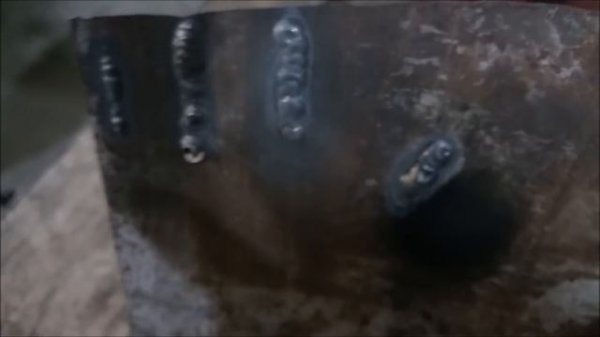 Полуавтомат, варим без газа ( ошибка в настройках)