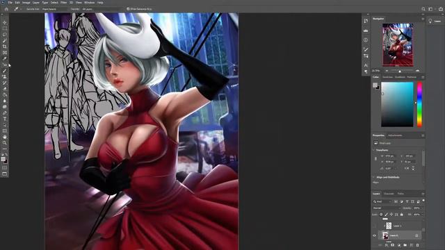 2B Hornet Crossover Speedpaint смотреть онлайн