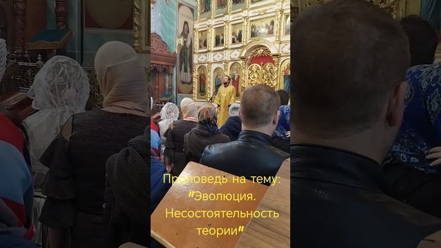 Православная проповедь "Эволюция" смотреть онлайн