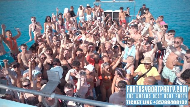 FANTASY BOAT PARTY | SATURDAY 14 AUGUST 2021 | AYIA NAPA CYPRUS смотреть онлайн