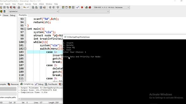 Priority Queue | Priority Queue implementation using doubly linked list, writing code to Main |part смотреть онлайн