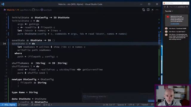 John learns moar Haskell -- livestream смотреть онлайн