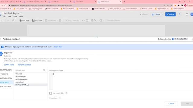 Looker Studio - Getting Started - Write Custom Queries - Do it yourself #2 смотреть онлайн