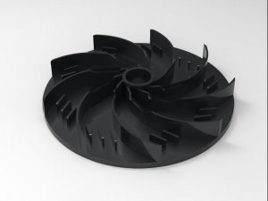 Видеоуроки Компас 25. Модель крыльчатки