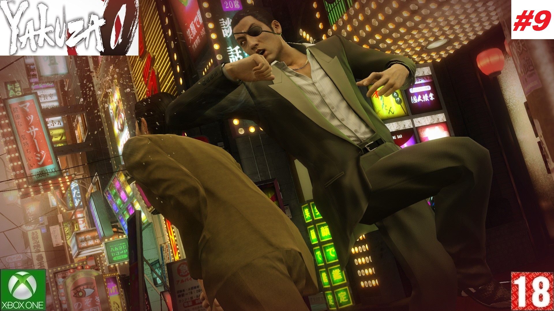Yakuza 0 (Xbox One) - Прохождение #9. (без комментариев)