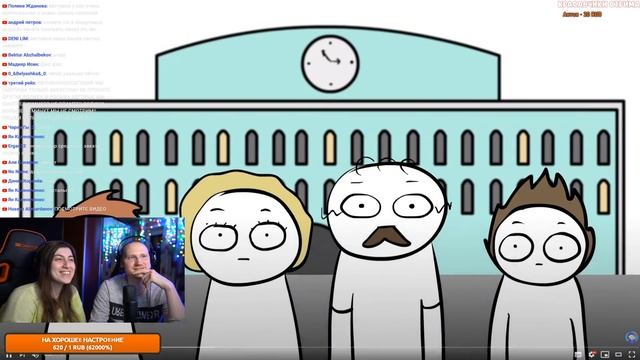 Смотрим анимации ЗАКАТУНА