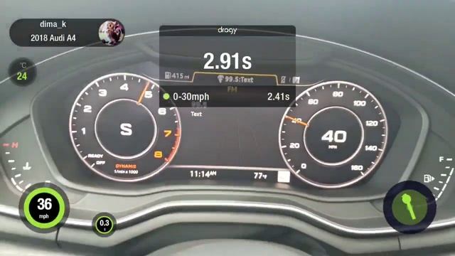 2018 Audi A4 2.0T Quattro 0-60 смотреть онлайн