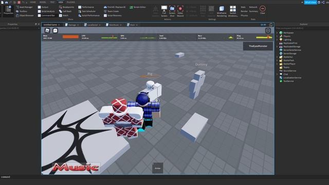 Trying To Create A JoJo Game part 3 In (Roblox Studio) смотреть онлайн