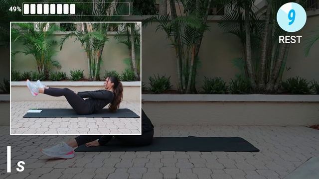 20 MIN FLAT BELLY & ROUND BOOTY WORKOUT - No Squats, No Jumping, No Equipment | 30x30 Day - 30 смотреть онлайн