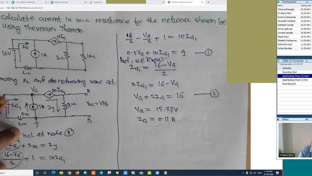Problems on Thevenin's Theorem - 11 by Dr. Nagnath Hulle смотреть онлайн