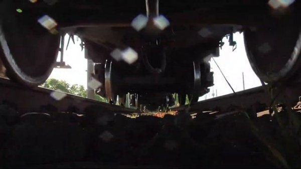 Вид под поездом! | Железнодорожный микс №7