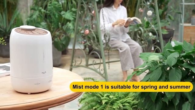 Deerma F600 Air Humidifier With Digital Shell Design, Intelligent Touch Screen, Multiple Mist Modes смотреть онлайн