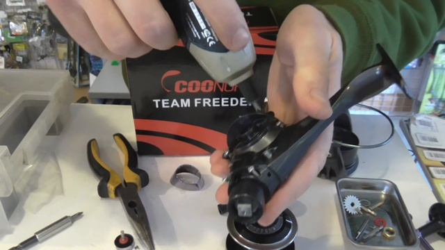 Разбор катушки COONOR TEAM FREEDER 6000 смотреть онлайн