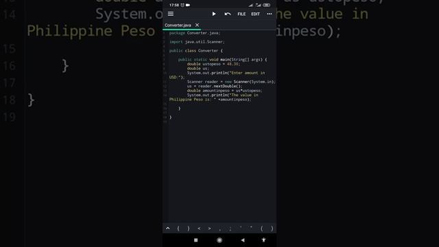 DOLLAR TO PESO CONVERTER using java programming language смотреть онлайн