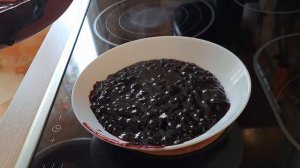 Пирог с замороженной черникой. Лайфхак!