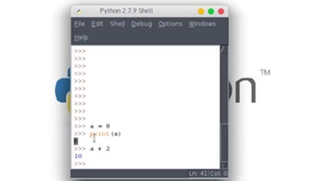 Python 4 الارقام والنصوص والمتغيرات смотреть онлайн