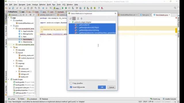 Parsing JSON with volley android custom listview Image and Text using Volley |android tut смотреть онлайн