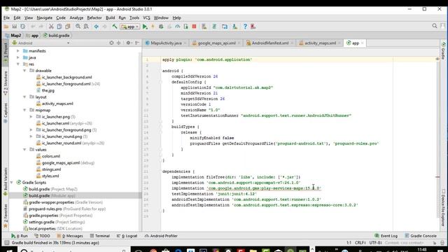 How to solve if map will not work. (Android studio) смотреть онлайн