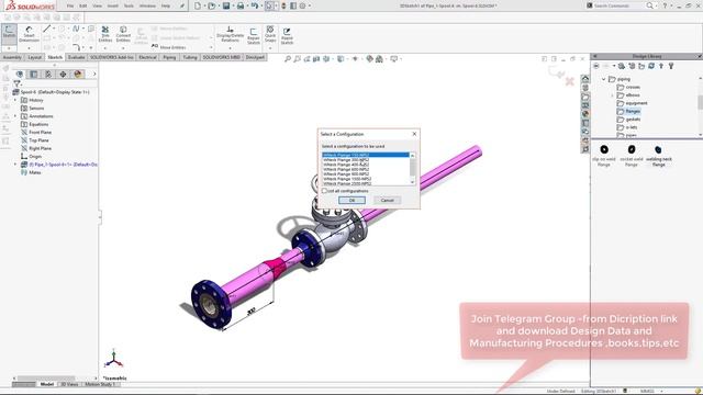 how?? to make your First Pipe Spool using P&id in Solidwork Routing смотреть онлайн