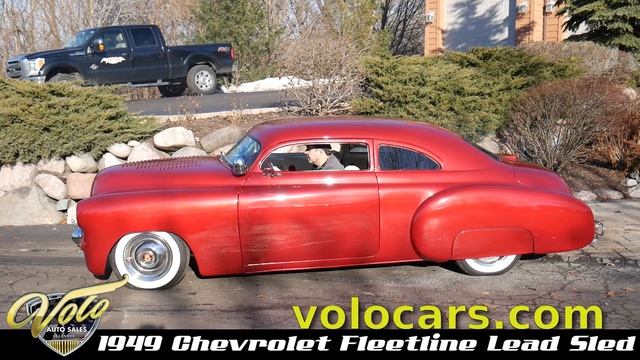 V17602 - 1949 Chevrolet Fleetline Lead Sled смотреть онлайн