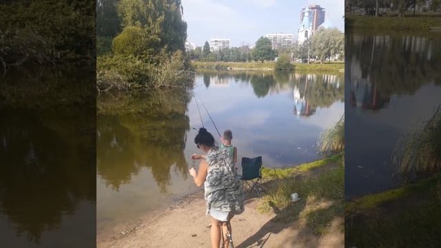 Отличный день, ловим рыбу!!! смотреть онлайн