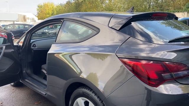 Vauxhall Astra Gtc 1.4T 16V Sport 3dr Walkaround Asteroid Grey смотреть онлайн