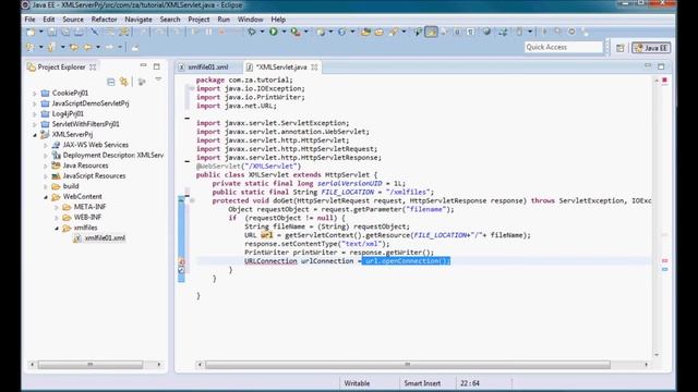 XML in web browser - Hands-On Tutorial (w/ JAVA Servlet) смотреть онлайн