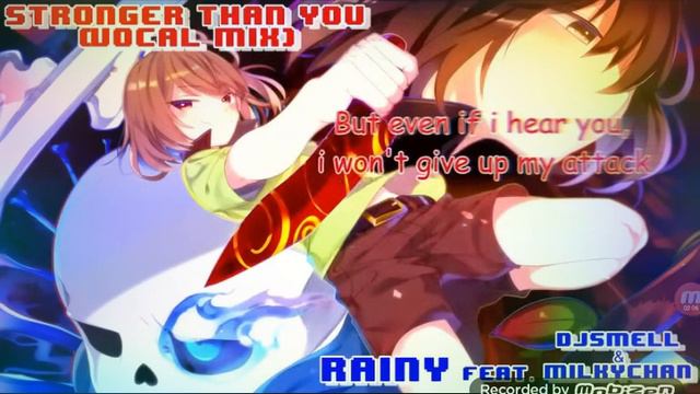 Nhạc Undertale Stronger Than You/Chara and Sans/uocal mix смотреть онлайн