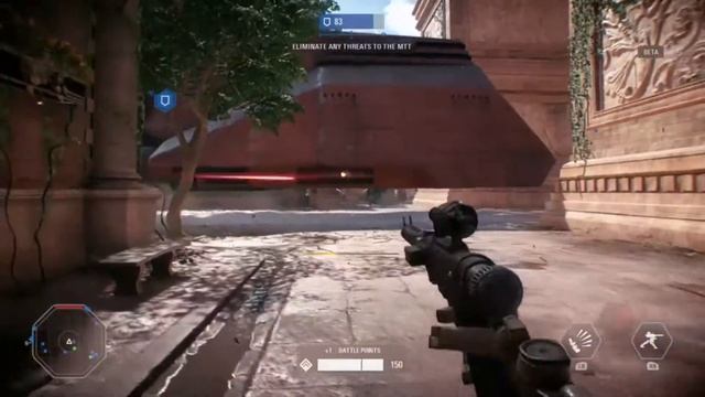 Star Wars Battlefront 2 Beta "Droids" Galactic assault gameplay смотреть онлайн