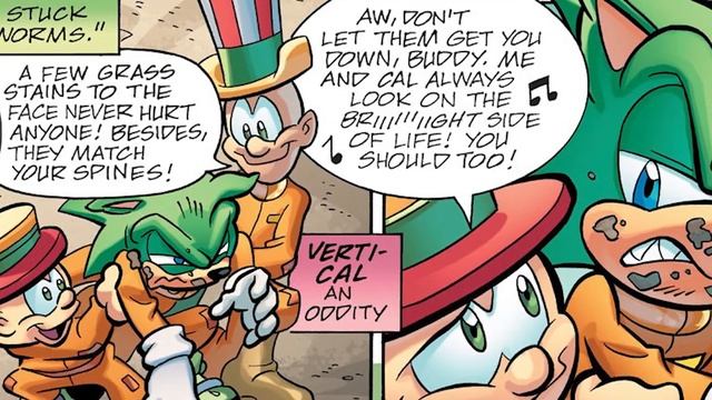 Archie Sonic Character Files: Verti-Cal and Horizont-Al смотреть онлайн