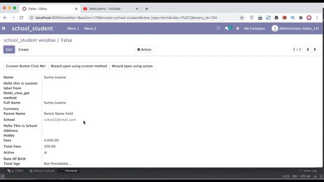 Purpose of _rec_name attribute in Odoo | Display name change of Many2one field | _rec_name name_get смотреть онлайн
