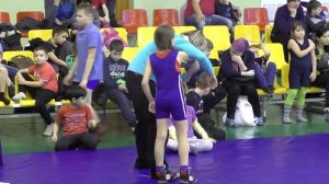 Вольная борьба. Девочки 25 кг. 22.12.2015. Чебоксары. Турнир среди мальчиков и девочек.