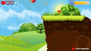 Red Ball 4 - Ball Friends - All Levels - Tomato Ball - Green Hills Reverse Gameplay Volume 1