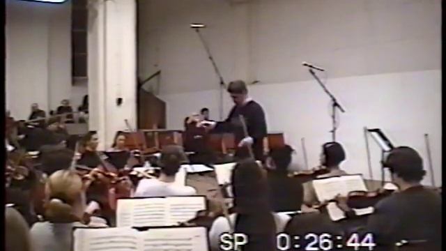 Robert Schumann, Symphony No 1 (Spring) rehearsal excerpt. Leandro Espinosa conducting. смотреть онлайн