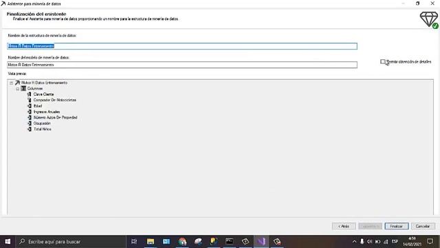 MINERIA DE DATOS SQL Server 2019 - Visual Studio 2019 /Video 3 - Estructura de minería de datos. смотреть онлайн