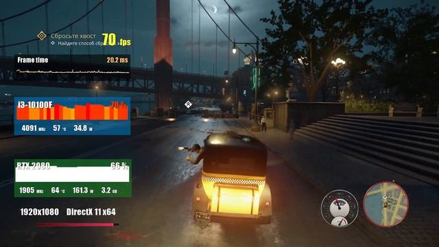 Core i3-10100F + RTX 2080 - Mafia Definitive Edition [1080p] смотреть онлайн