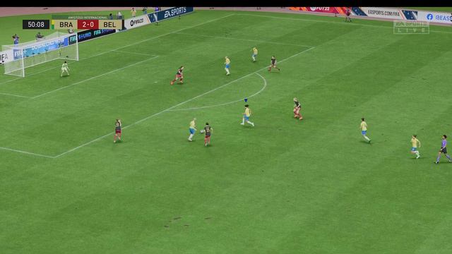 FIFA 23 - Brazil x Belgium | EA Women's World Cup (03-10-2023) смотреть онлайн