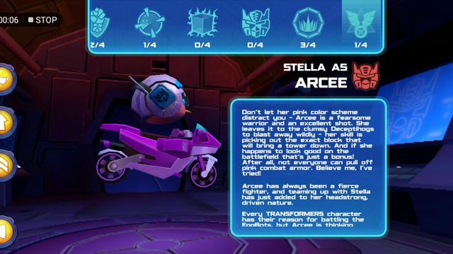 angry birds transformers Arcee transform смотреть онлайн