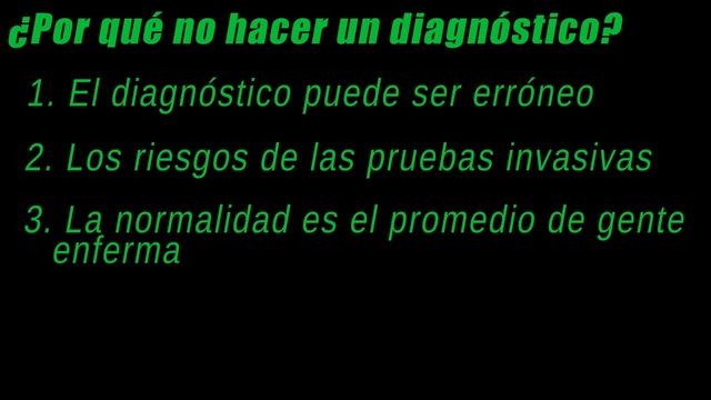 ¿Es necesario el diagnóstico? смотреть онлайн