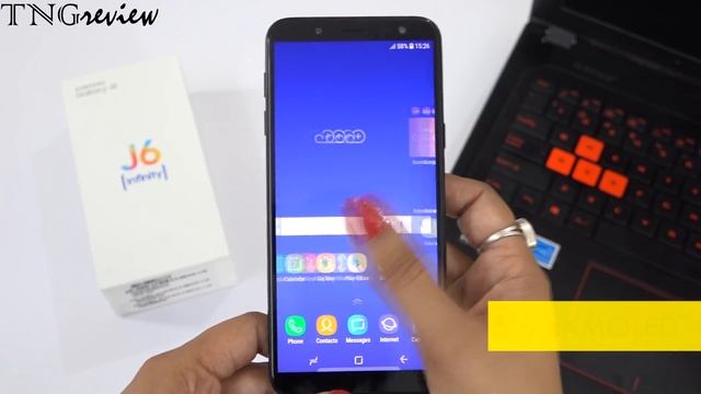 Samsung Galaxy J6 - Unboxing & Overview - In Hindi смотреть онлайн