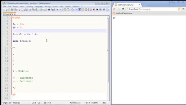 08 PHP Tutorial for Beginners 08 Arithmetic Operators | Computer Monk ? смотреть онлайн