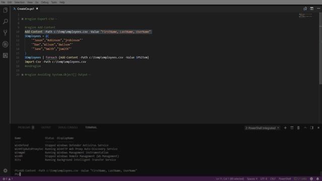 How To Create CSV Files With PowerShell смотреть онлайн