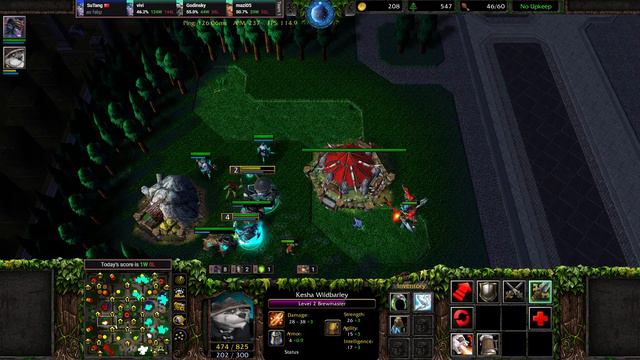 【常规战术屡换TP 终极团战中满输出的大恶魔】Warcraft III NE 4v4 Monopoly W3C 1.36.1 魔兽争霸III：重制版 смотреть онлайн