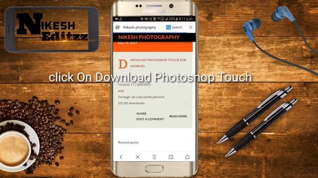 How To Download And Install photoshop touch In Android. смотреть онлайн