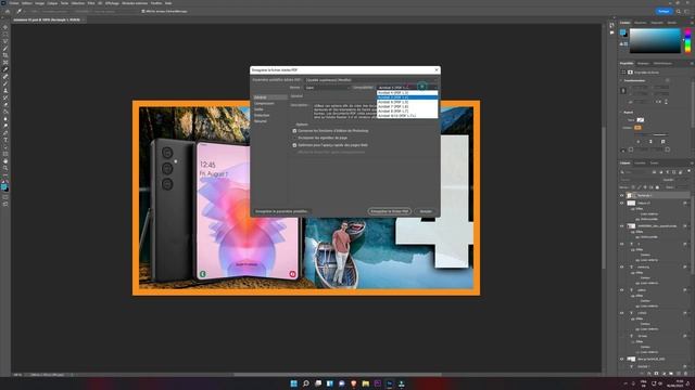 Photoshop | Comment exporter au format PDF ? смотреть онлайн