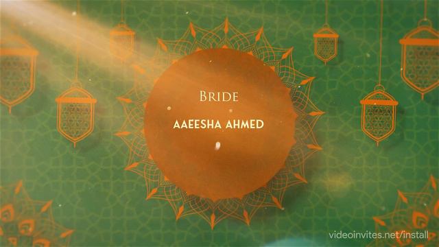 Maahru - 4K Nikah Invitation Sample | Starts at ₹ 49 or $ 0.99 | VideoInvites.net смотреть онлайн