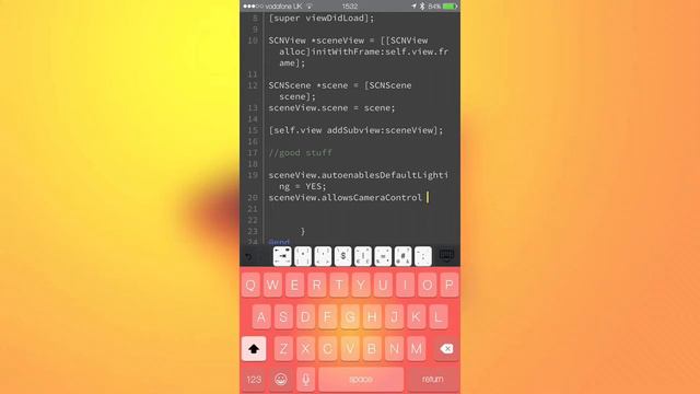 3D Objects in Theos | SceneKit Tutorial iOS 8 смотреть онлайн