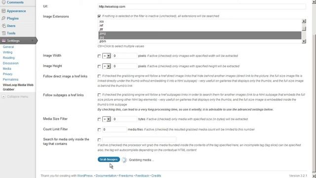Web Media Grabber WordPress Plugin - Image Grabber смотреть онлайн